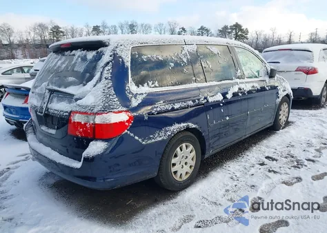 2006 Honda Odyssey Lx from USA, damaged, VIN 5FNRL382X6B076664